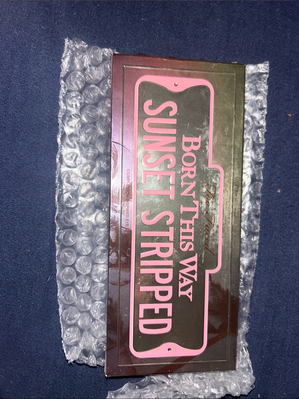 Too Faced Sunset Stripped Eyeshadow Palette - Pink & Brown
